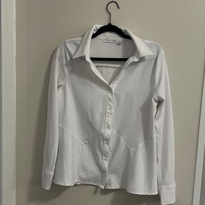Notations Classic White Blouse